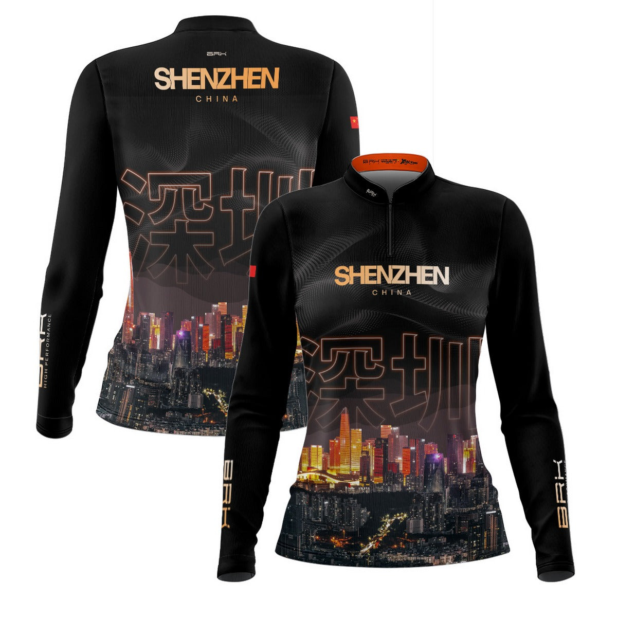 Camisa de Motociclismo Feminina Brk Expedição Shenzhen com Proteção Solar UV50+