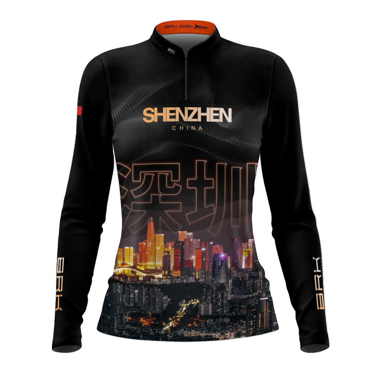 Camisa de Motociclismo Feminina Brk Expedição Shenzhen com Proteção Solar UV50+