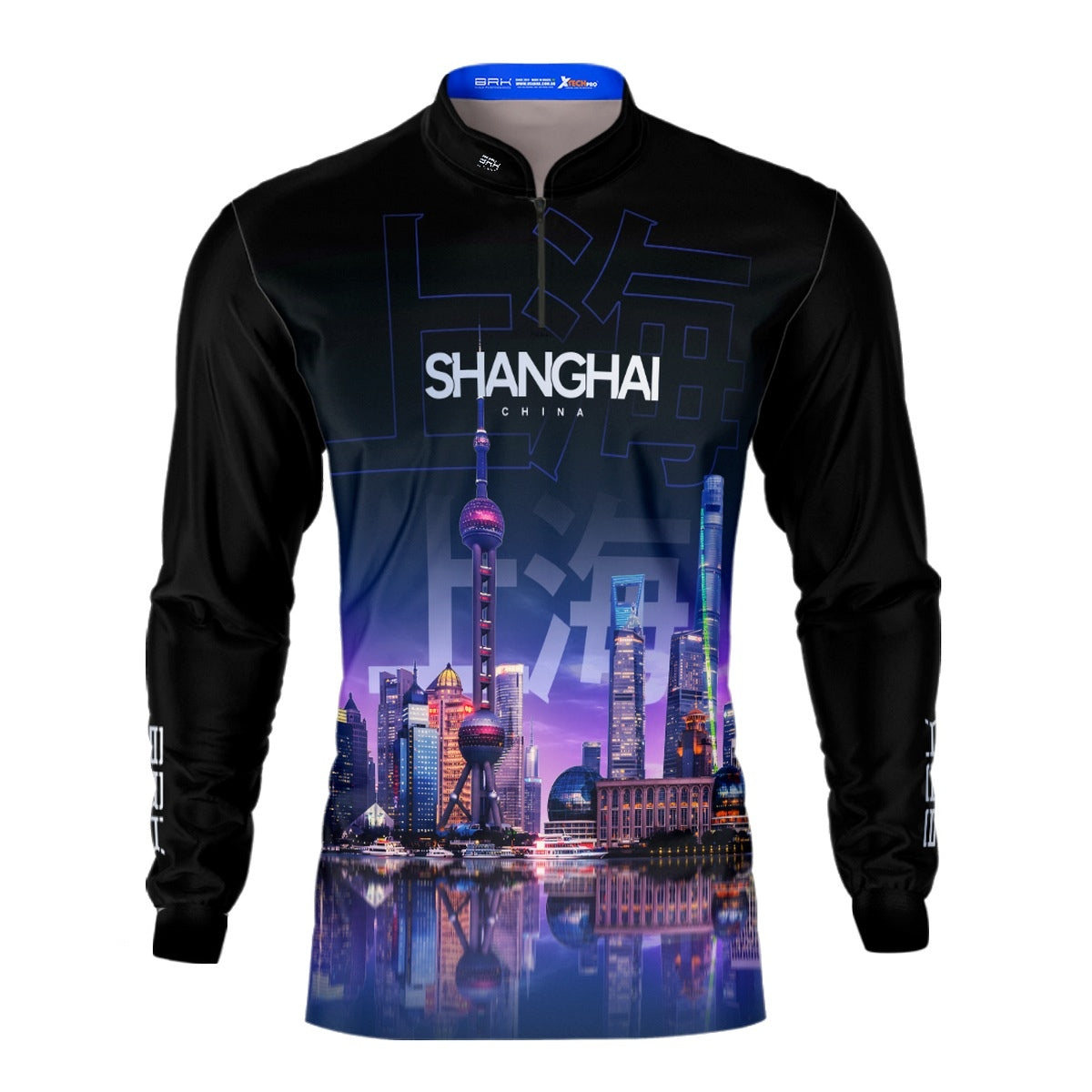 Camisa de Motociclismo Brk Expedição Shanghai com Proteção Solar UV50+