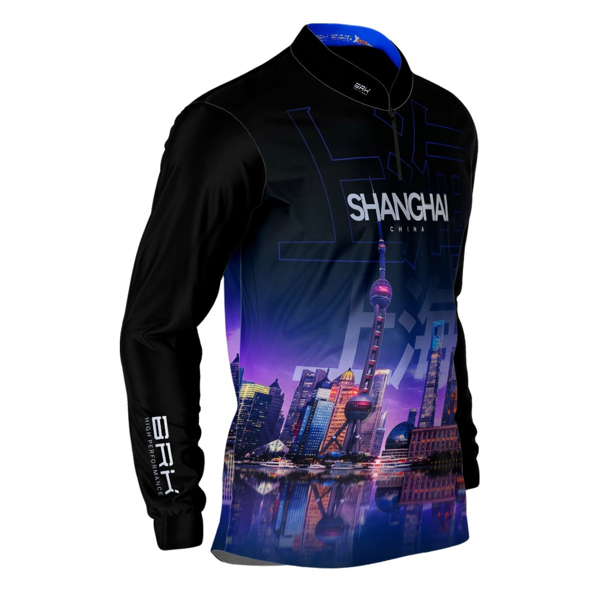 Camisa de Motociclismo Brk Expedição Shanghai com Proteção Solar UV50+