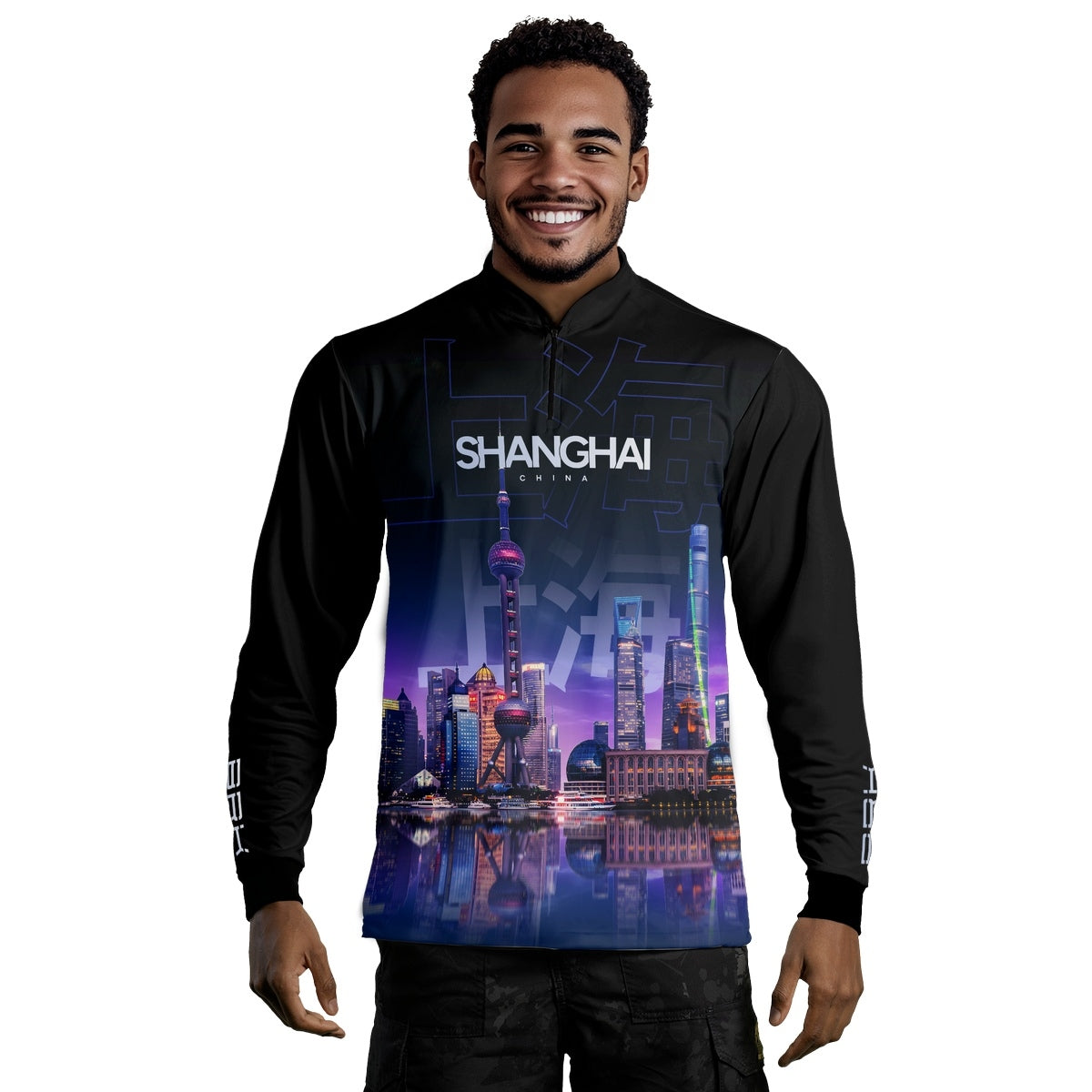 Camisa de Motociclismo Brk Expedição Shanghai com Proteção Solar UV50+