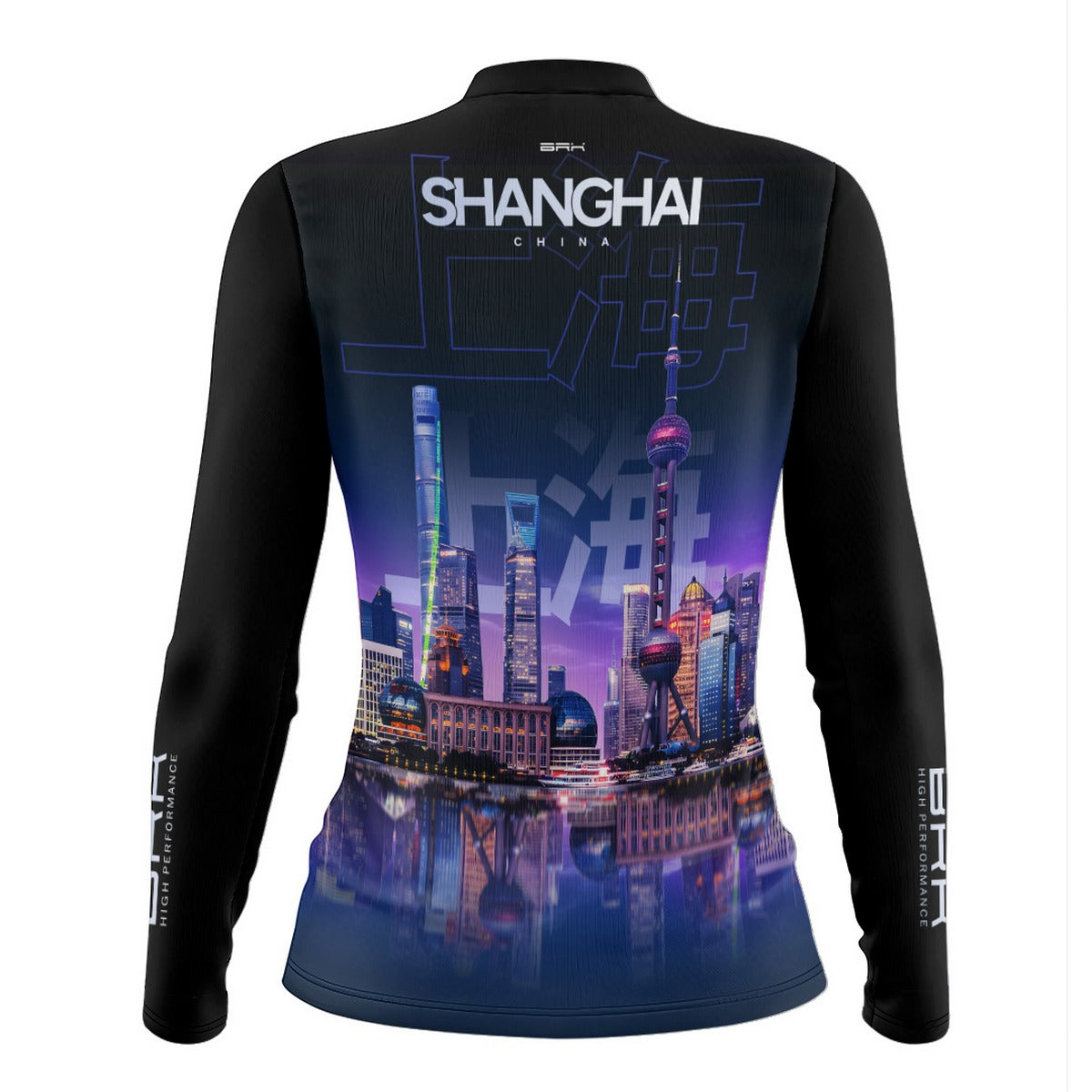 Camisa de Motociclismo Feminina Brk Expedição Shanghai com Proteção Solar UV50+