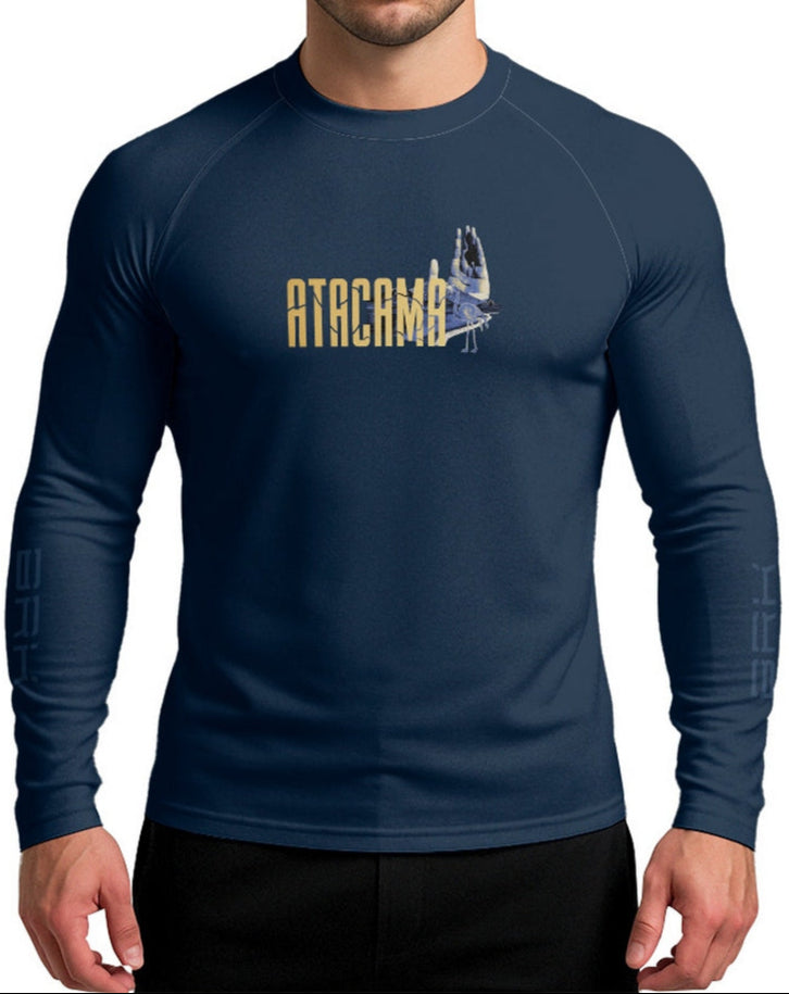 Camisa Segunda Pele Brk Atacama Mão do Deserto com Proteção UV50+