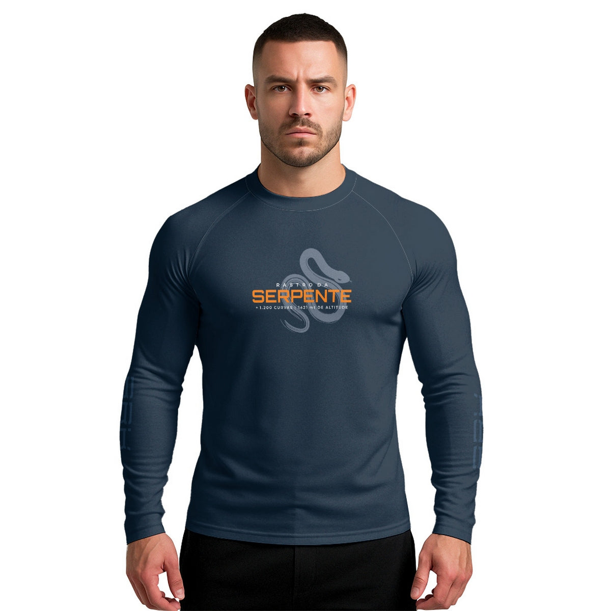 Camisa Segunda Pele Brk Rastro da Serpente com Proteção UV50+