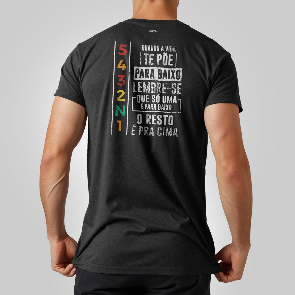 Camiseta Quando A Vida com Algodão Premium Brk