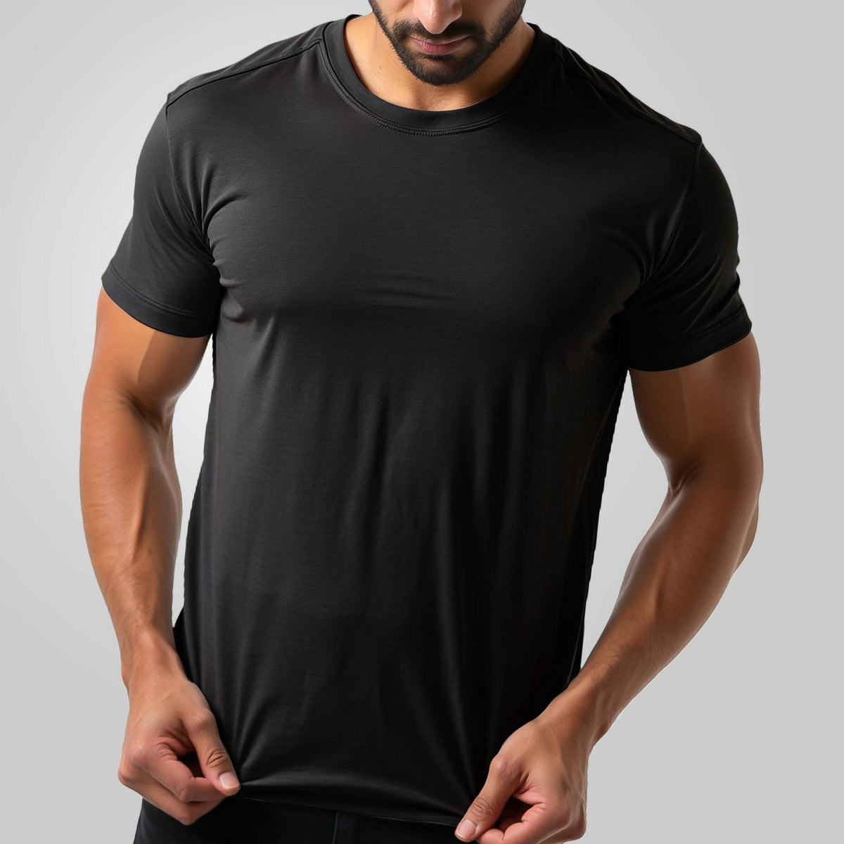 Camiseta Básica Lisa com Algodão Premium Brk