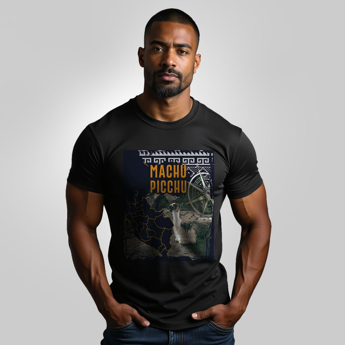 Camiseta Expedição Machu Picchu Alturas com Algodão Premium Brk