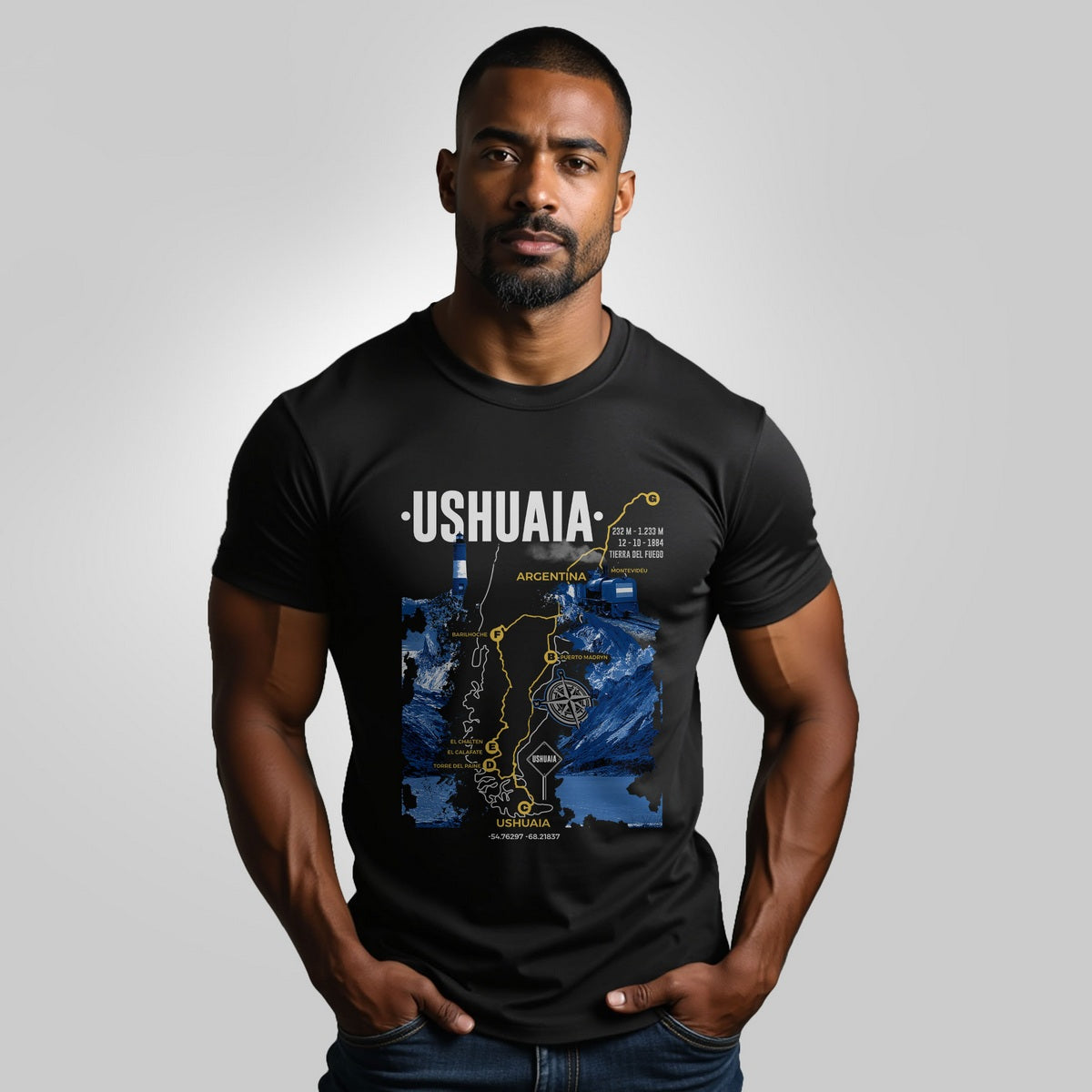 Camiseta Expedição Ushuaia com Algodão Premium Brk