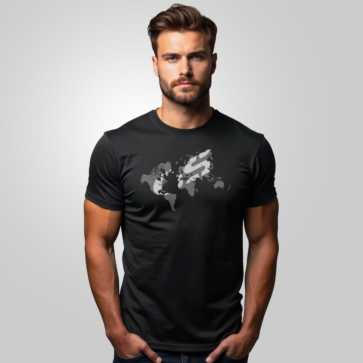 Camiseta GS All Black com Algodão Premium Brk