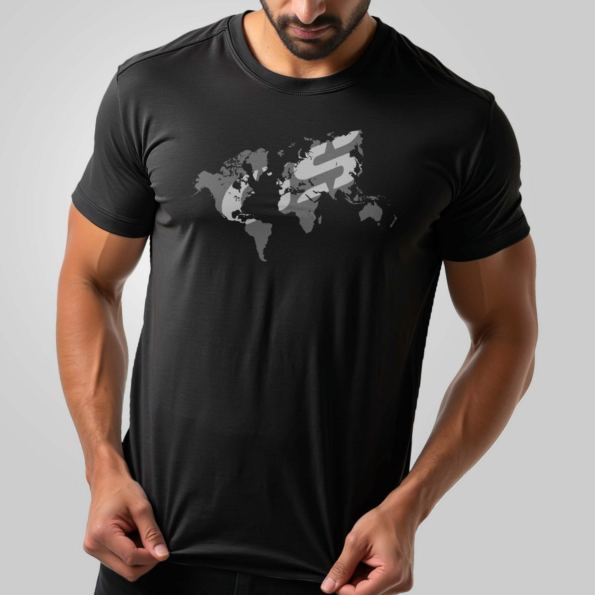 Camiseta GS All Black com Algodão Premium Brk