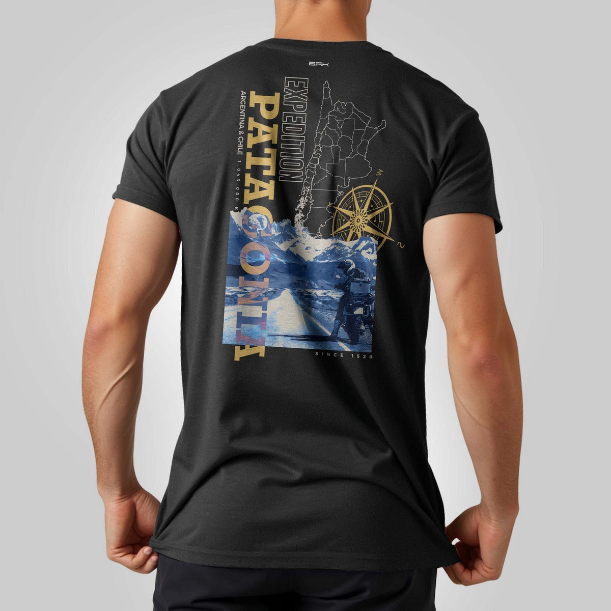 Camiseta Expedição Patagônia Extremo Sul com Algodão Premium Brk