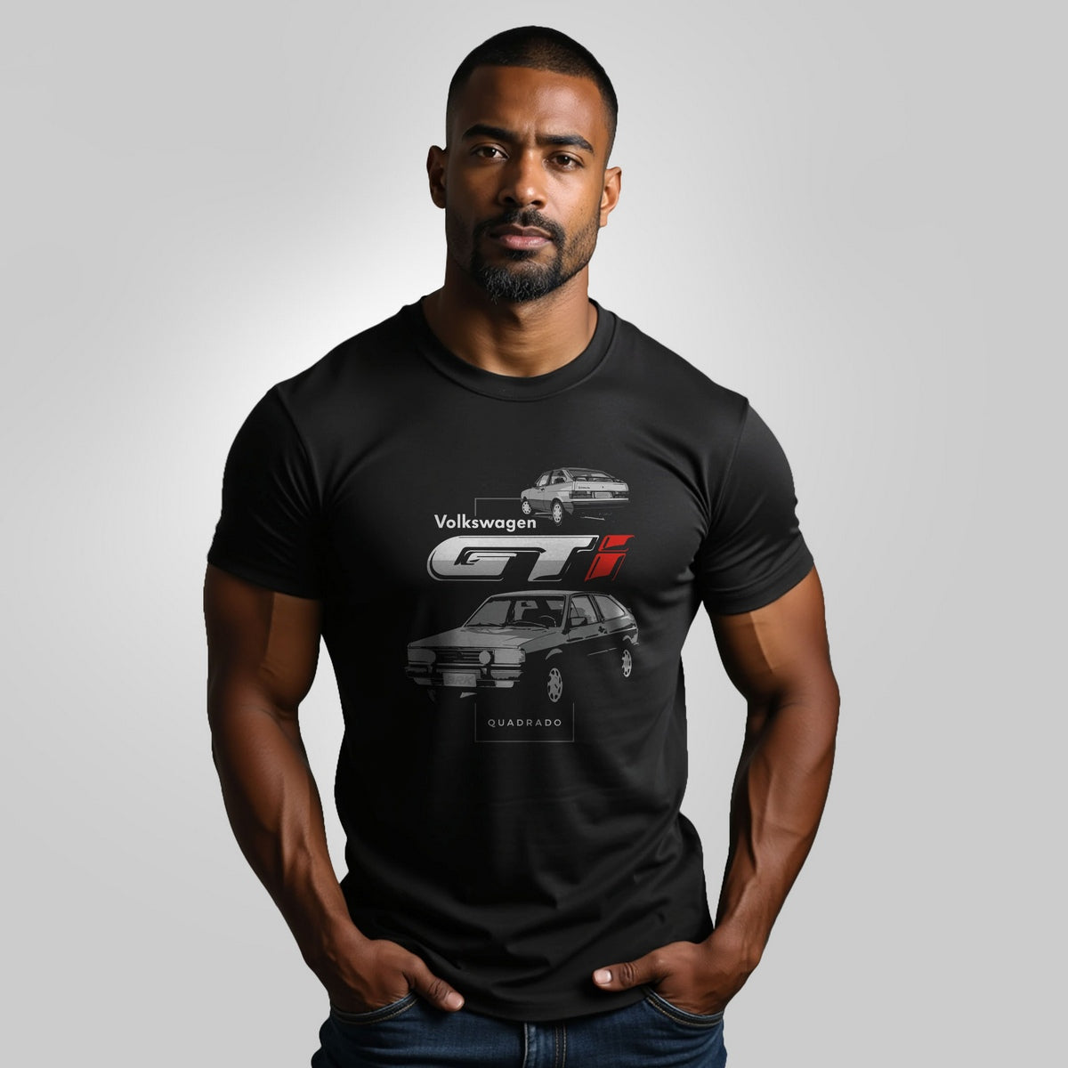 Kit Com 3 Camisetas de Algodão Coleção Carros Clássicos