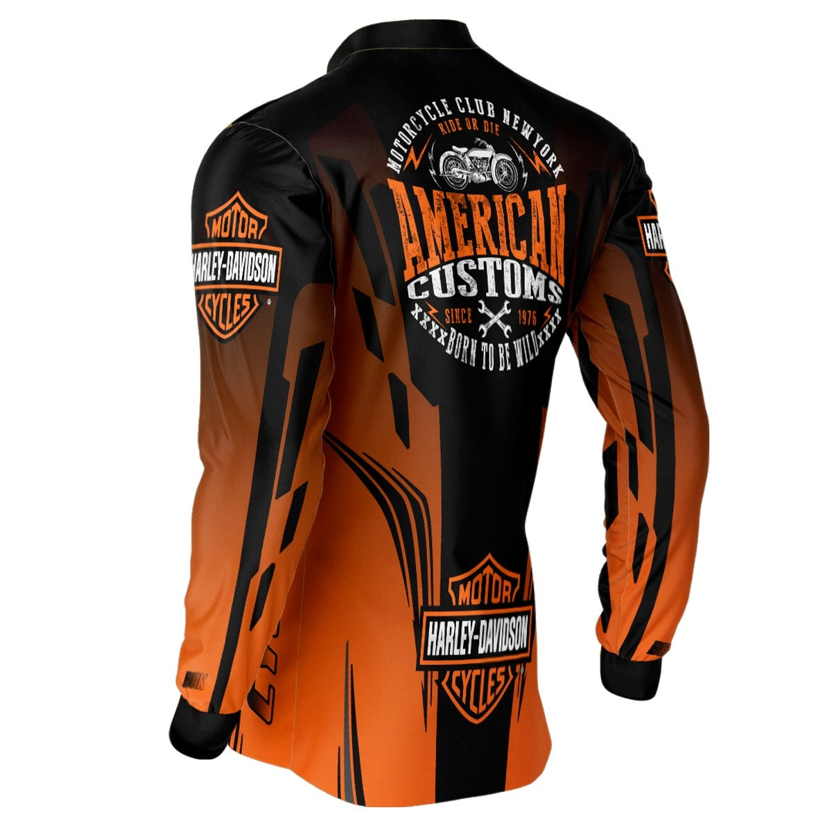 Camisa de Motociclismo Brk Harley Davidson com Proteção UV50+