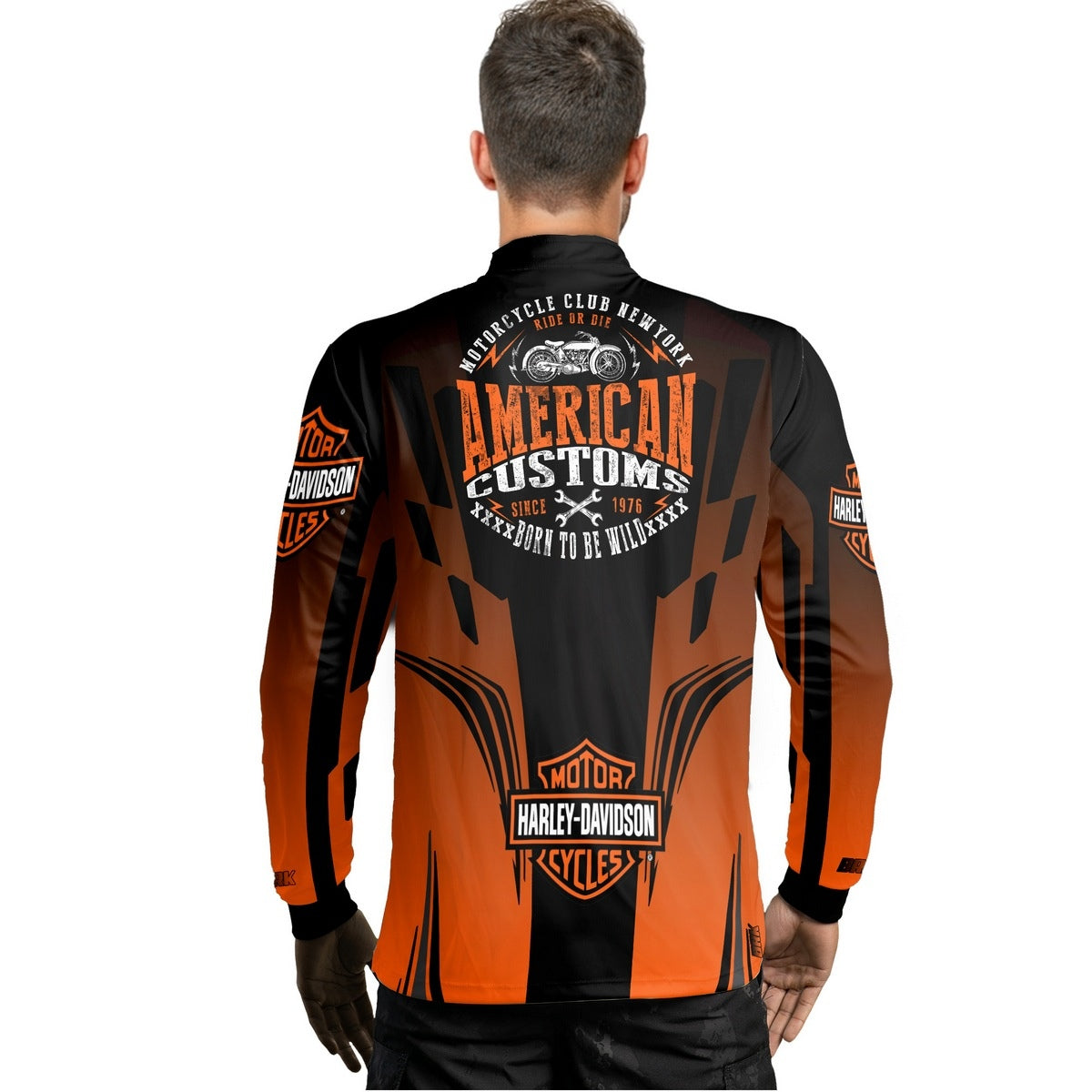 Camisa de Motociclismo Brk Harley Davidson com Proteção UV50+
