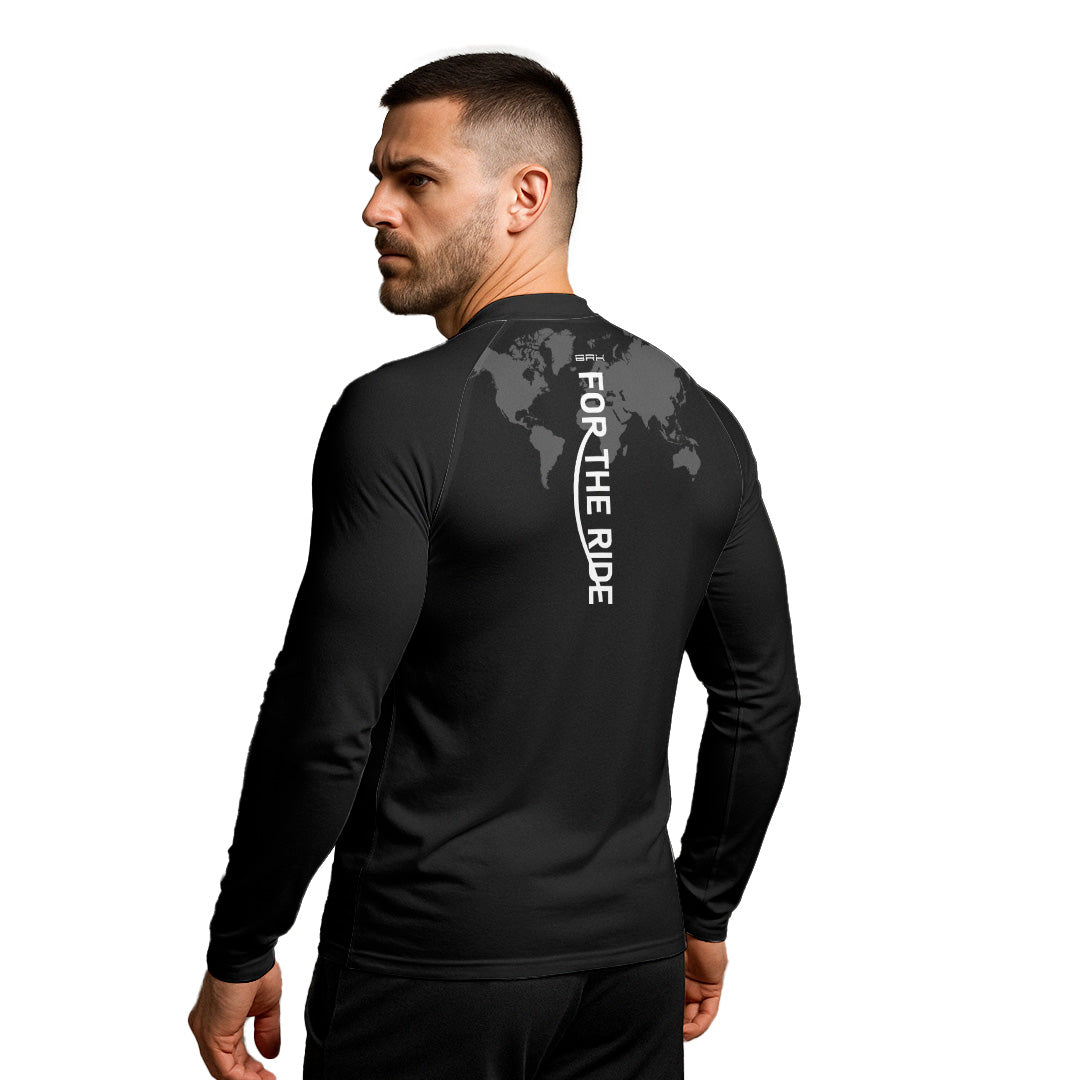 Camisa Segunda Pele Brk Motociclismo For The Ride com Proteção UV50+