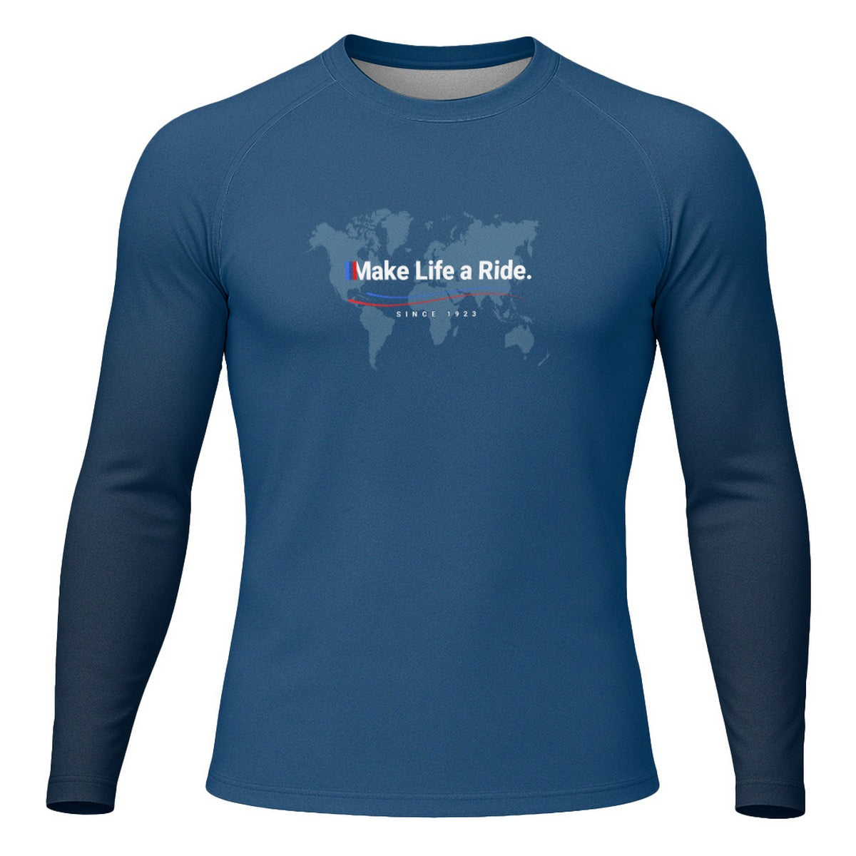 Camisa Segunda Pele Brk Make Life a Ride com Proteção UV50+