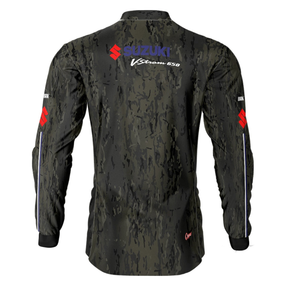 Camisa de Motociclismo Brk Suzuki VStrom 650 com Proteção UV50+