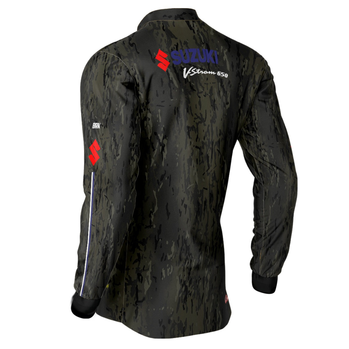 Camisa de Motociclismo Brk Suzuki VStrom 650 com Proteção UV50+