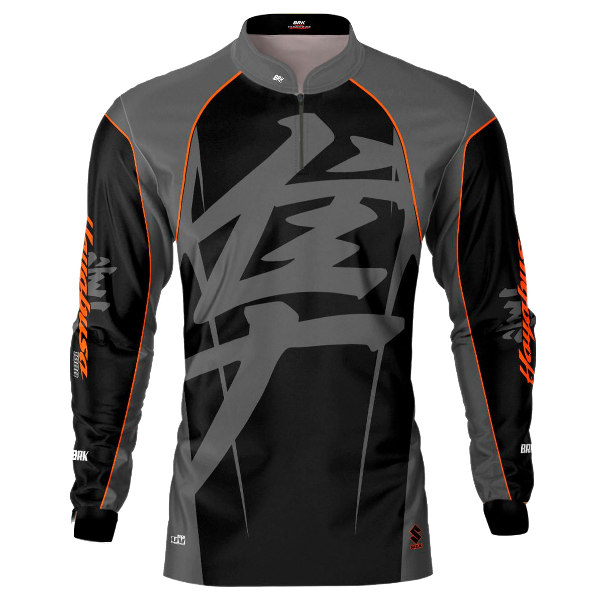 Camisa de Motociclismo Brk Hayabusa Suzuki com Proteção UV50+