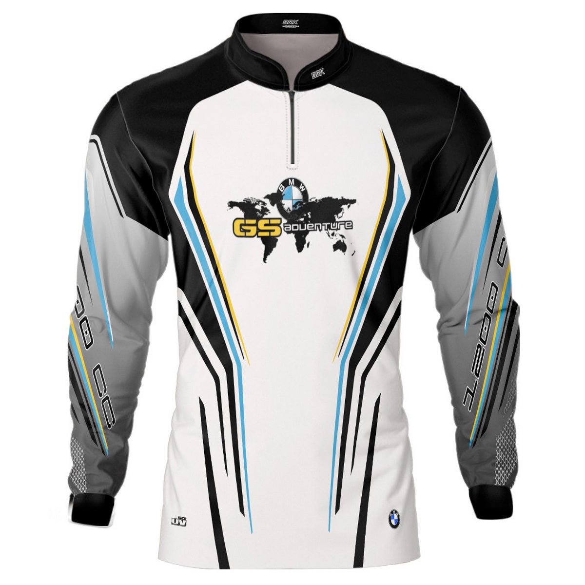Camisa de Motociclismo Brk GS Adventure 04 com Proteção UV50+