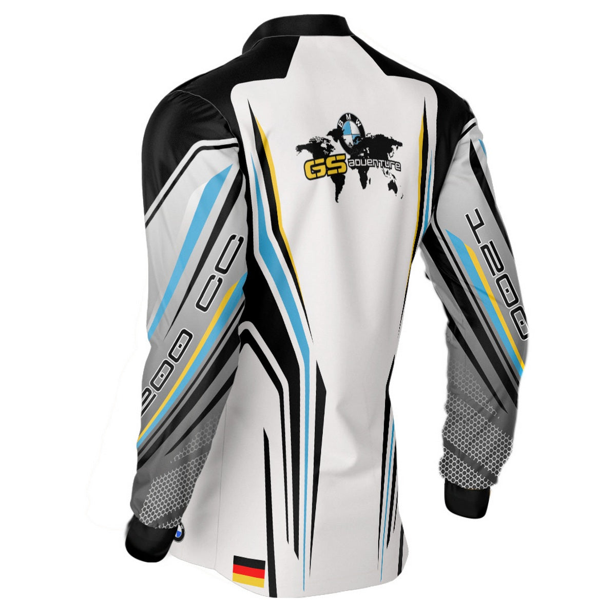 Camisa de Motociclismo Brk GS Adventure 04 com Proteção UV50+