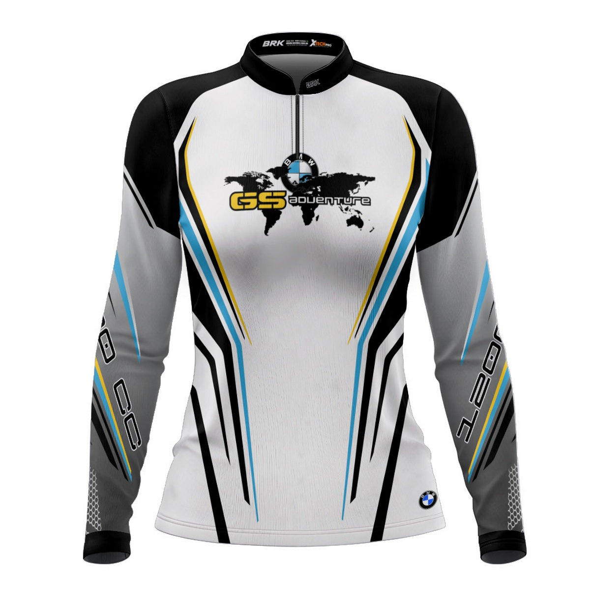 Camisa de Motociclismo Feminina Brk GS Adventure 04 com Proteção UV50+