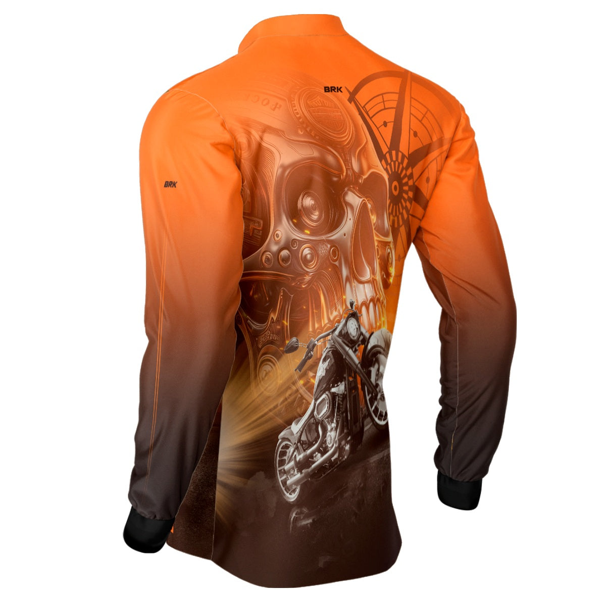 Camisa de Motociclismo Brk Fat Boy com Proteção UV50+
