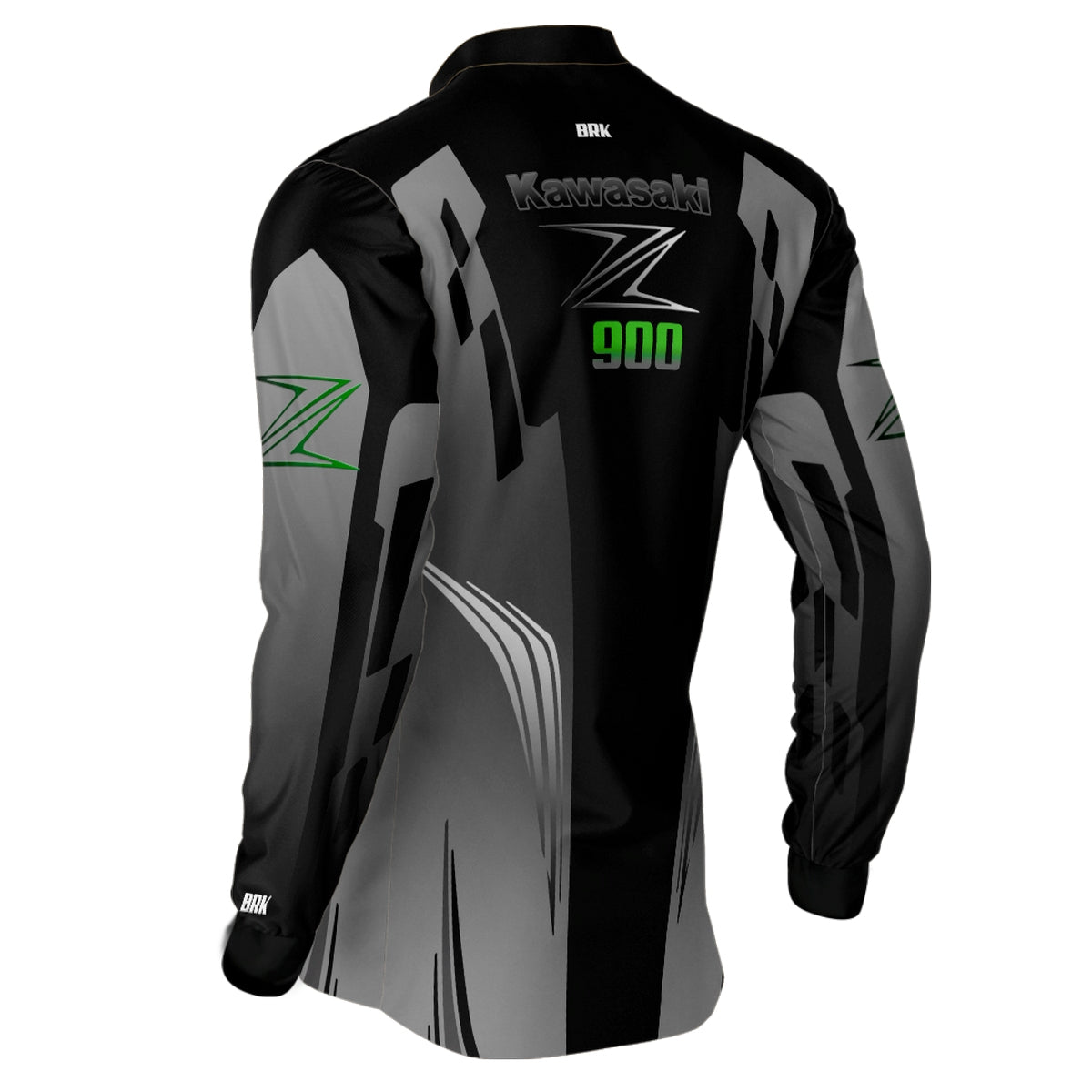 Camisa de Motociclismo Brk Kawasaki Z900 com Proteção UV50+