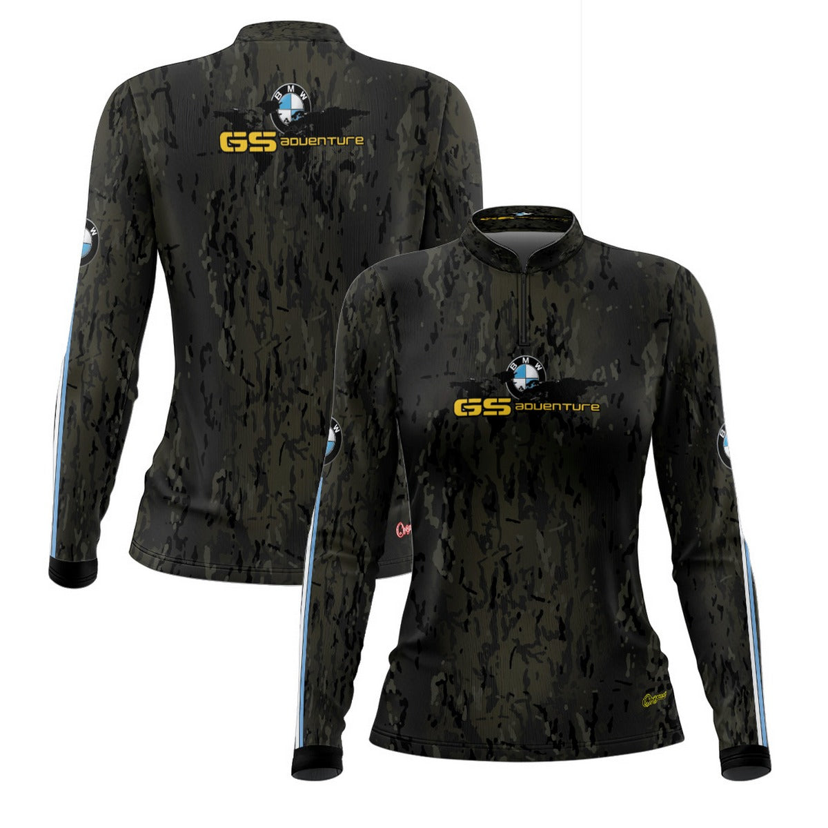 Camisa de Motociclismo Feminina Brk GS Adventure com Proteção UV50+