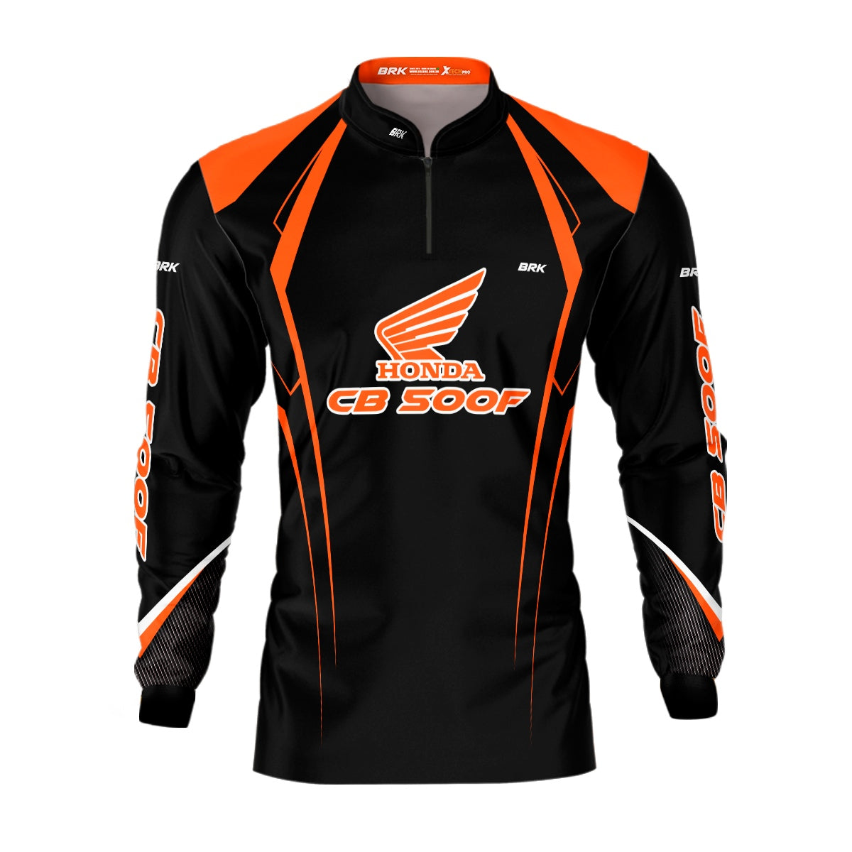 Camisa de Motociclismo Brk Honda CB 500F com Proteção UV50+