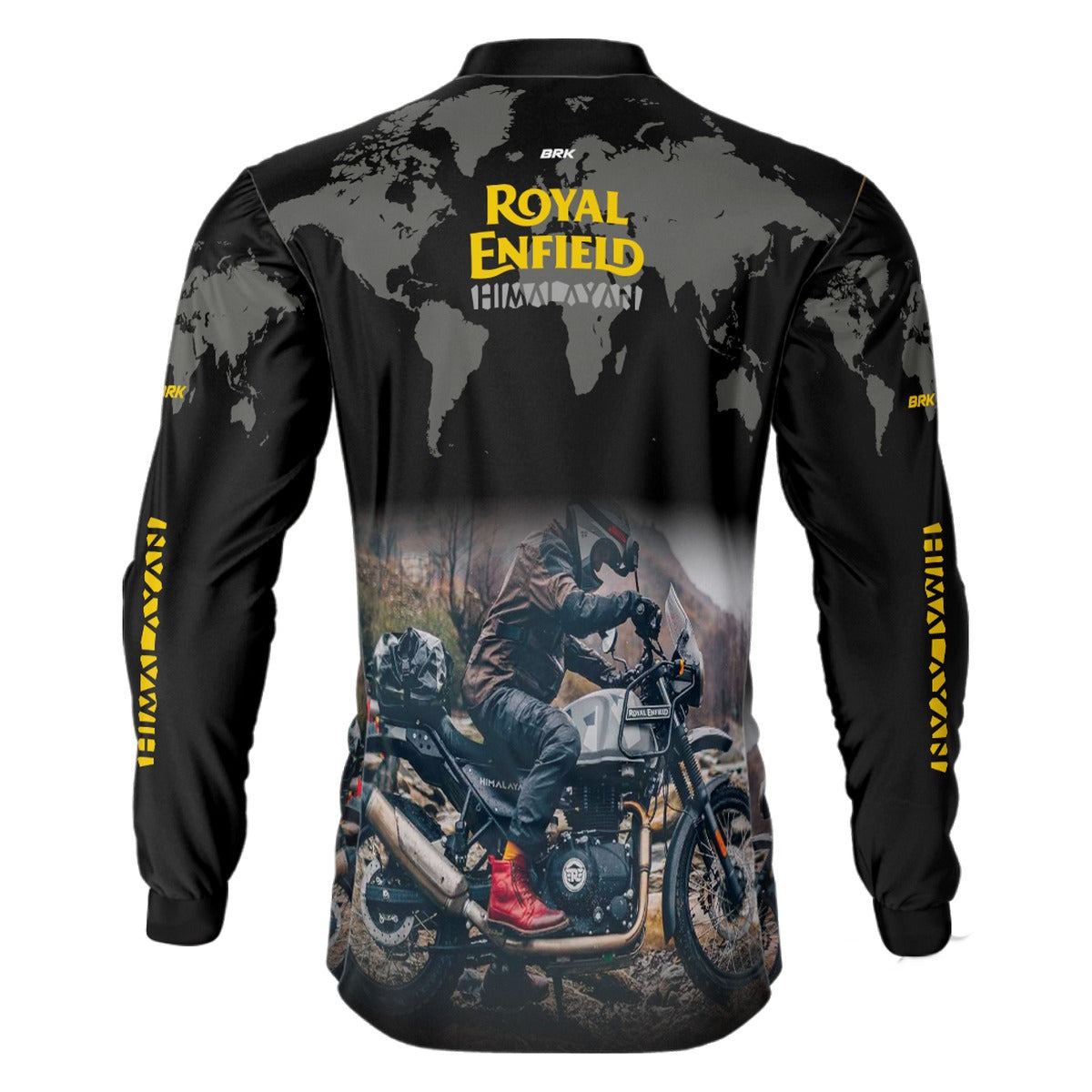 Camisa de Motociclismo Brk Royal Enfield Himalaian com Proteção UV50+
