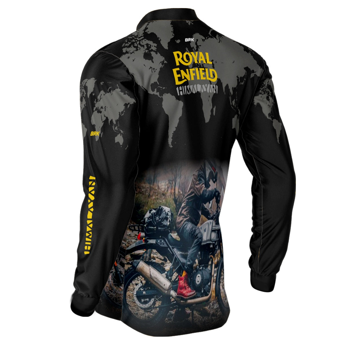 Camisa de Motociclismo Brk Royal Enfield Himalaian com Proteção UV50+