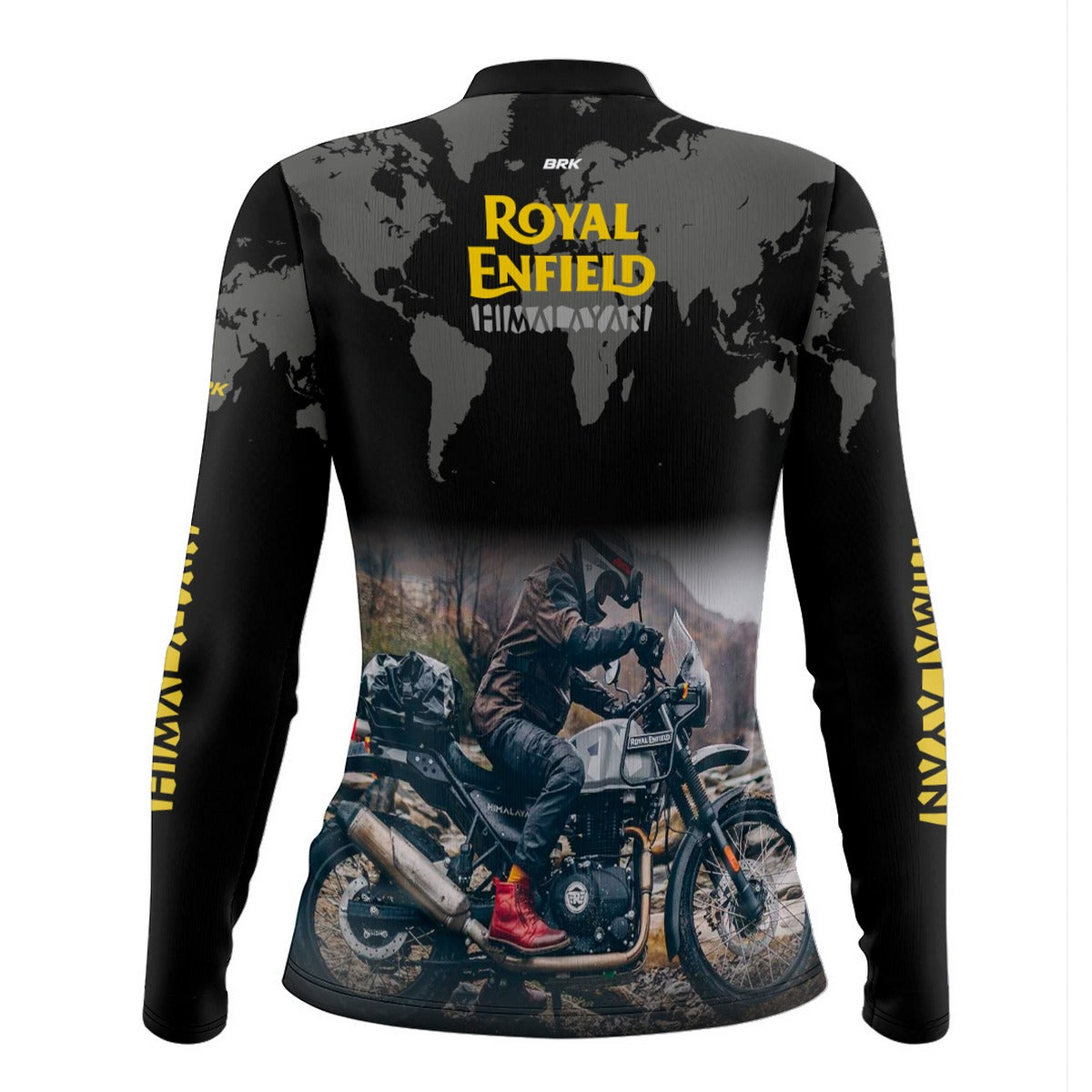 Camisa de Motociclismo Feminina Brk Royal Enfield Himalaian com Proteção UV50+