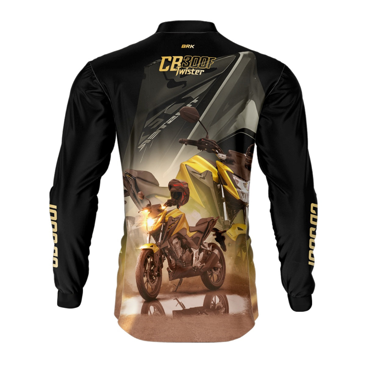 Camisa de Motociclismo Brk CB300F Twister com Proteção UV50+