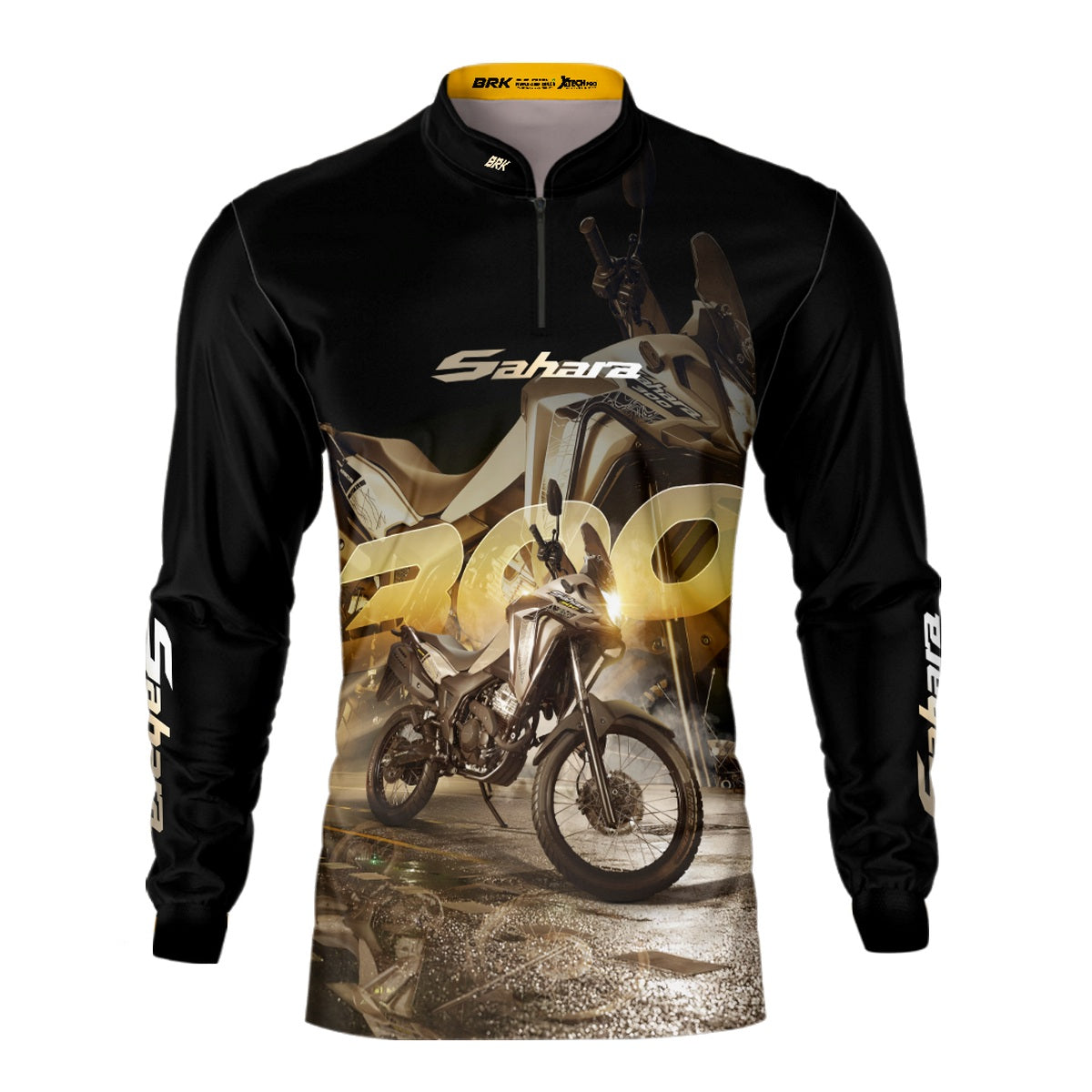 Camisa de Motociclismo Brk XRE 300 SAHARA com Proteção UV50+