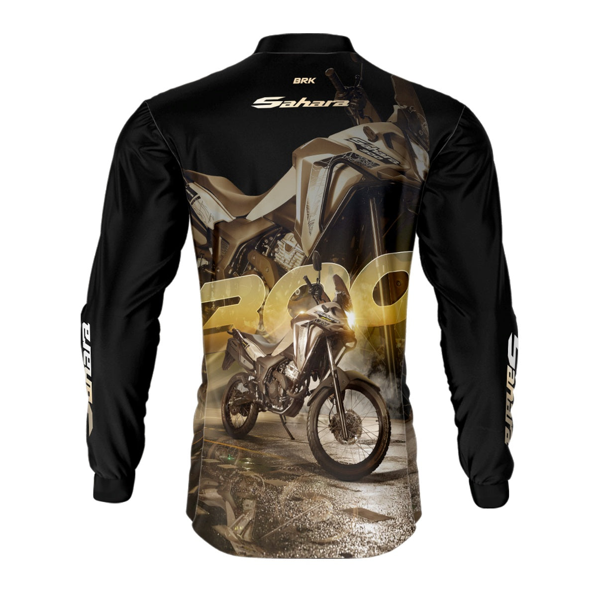 Camisa de Motociclismo Brk XRE 300 SAHARA com Proteção UV50+