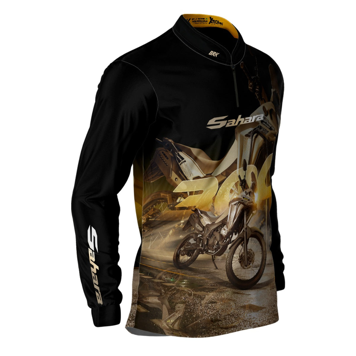 Camisa de Motociclismo Brk XRE 300 SAHARA com Proteção UV50+