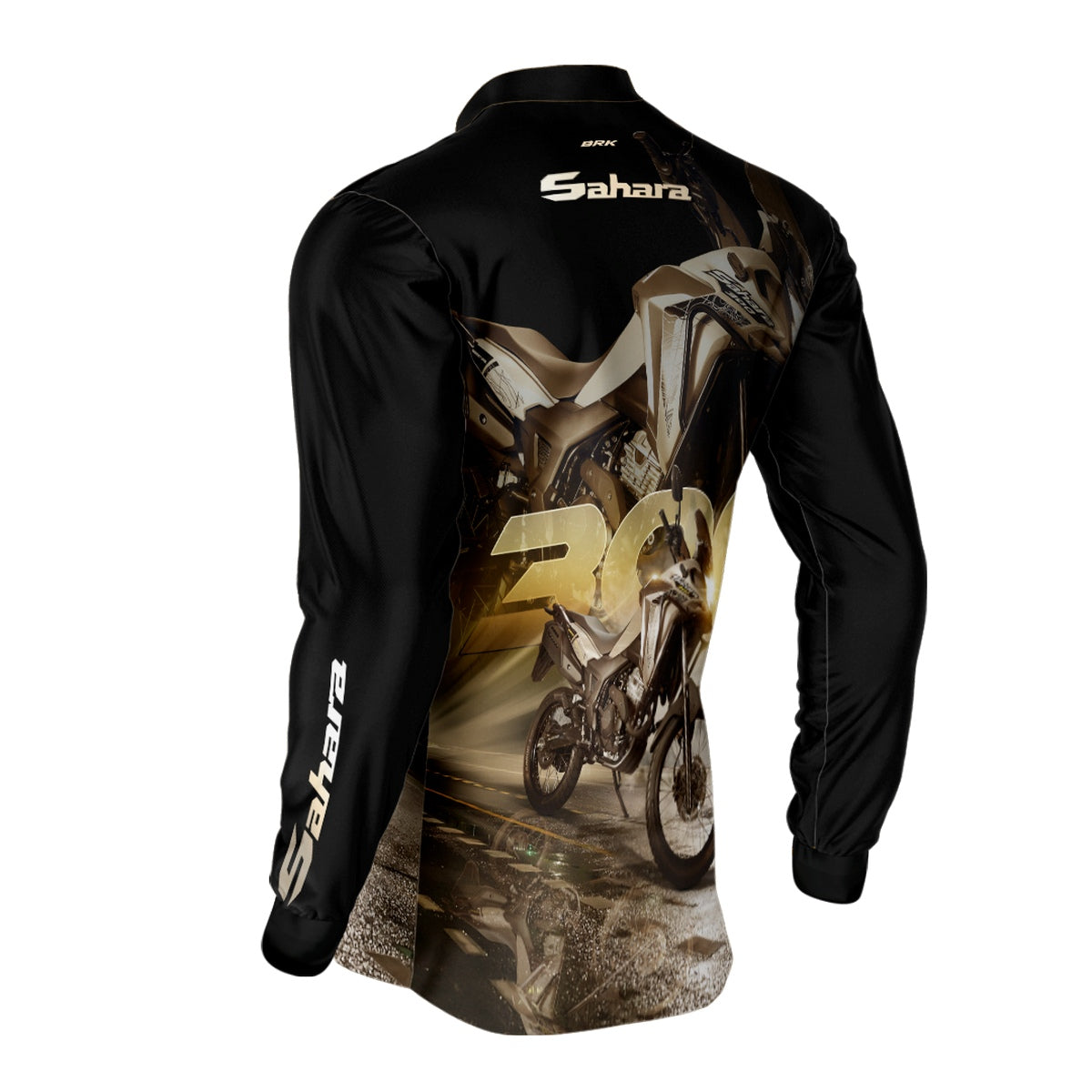 Camisa de Motociclismo Brk XRE 300 SAHARA com Proteção UV50+
