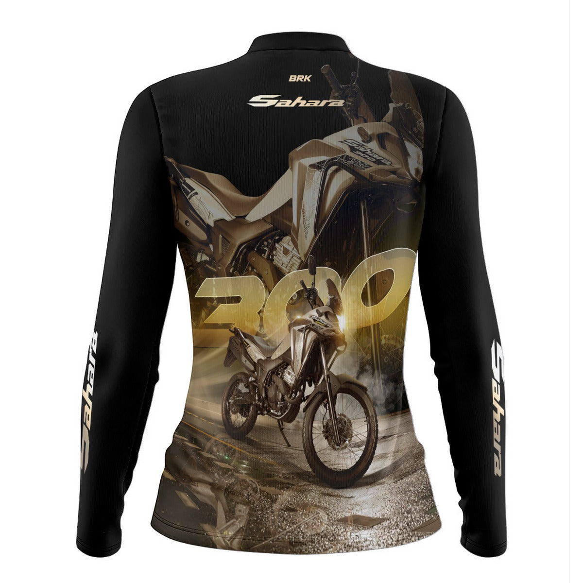 Camisa de Motociclismo Feminina Brk XRE 300 SAHARA com Proteção UV50+