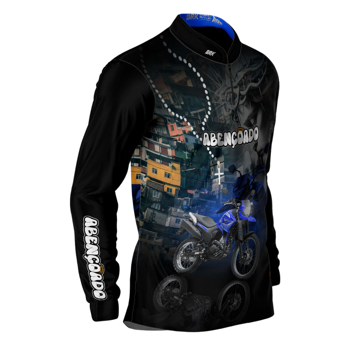 Camisa de Motociclismo Brk Xtz Lander 250 com Proteção UV50+