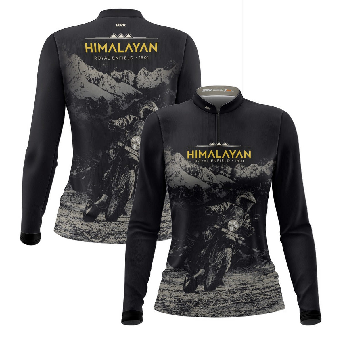 Camisa de Motociclismo Feminina Brk Expedição Himalayan com Proteção UV50+