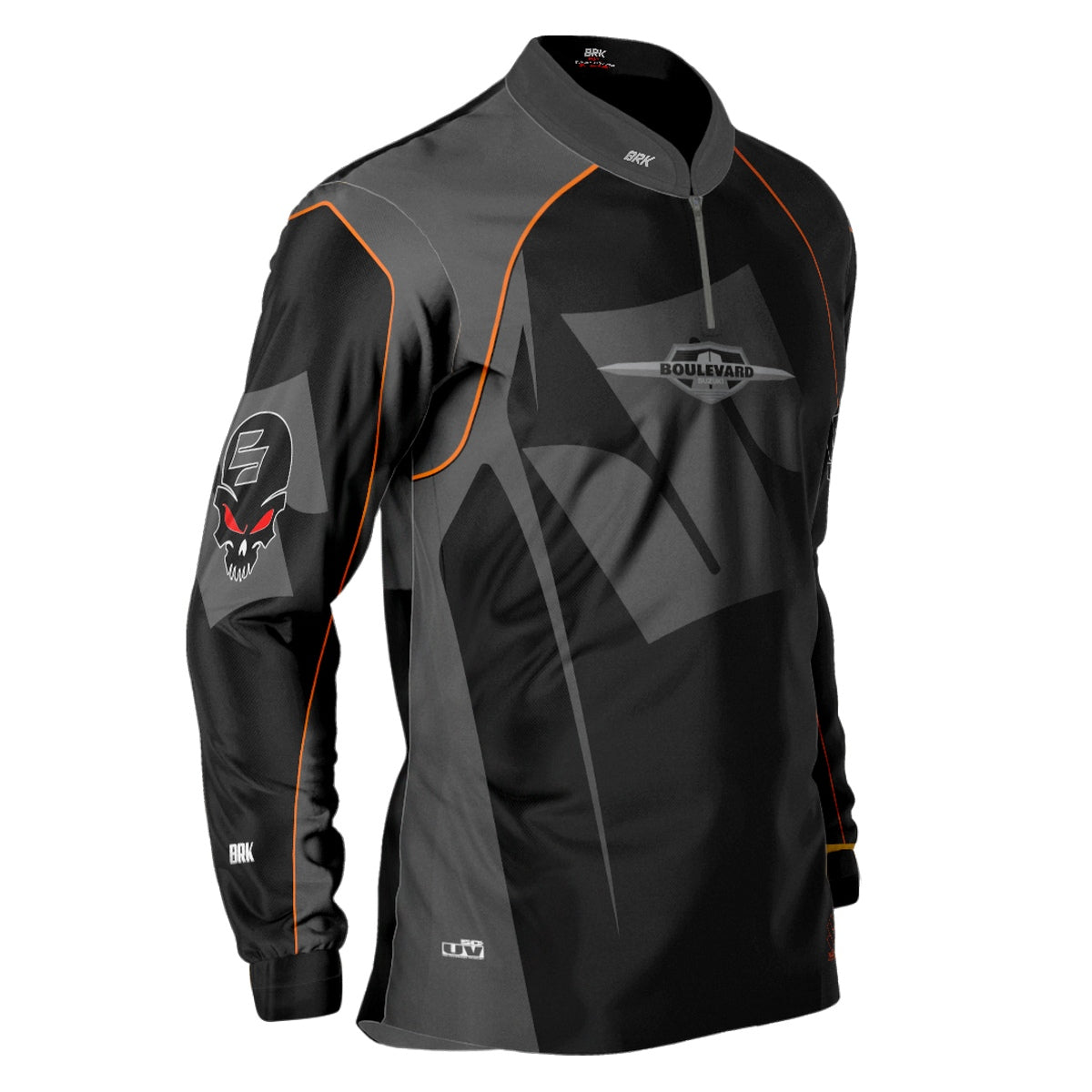 Camisa de Motociclismo Brk Suzuki Boulevard com Proteção UV50+