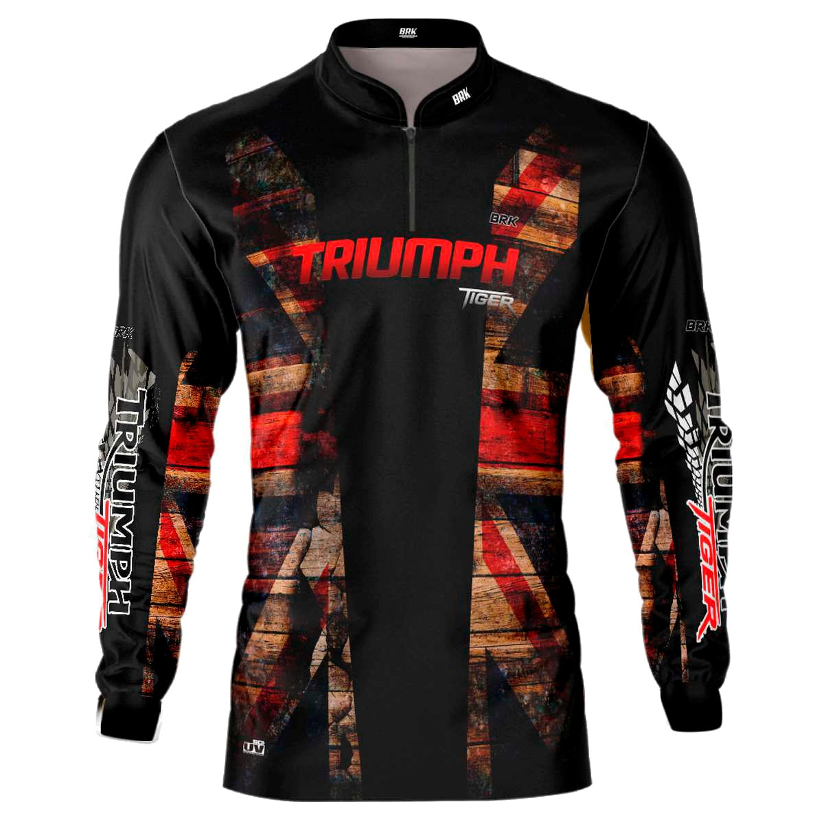 Camisa de Motociclismo Brk Triumph Tiger 800 com Proteção UV50+
