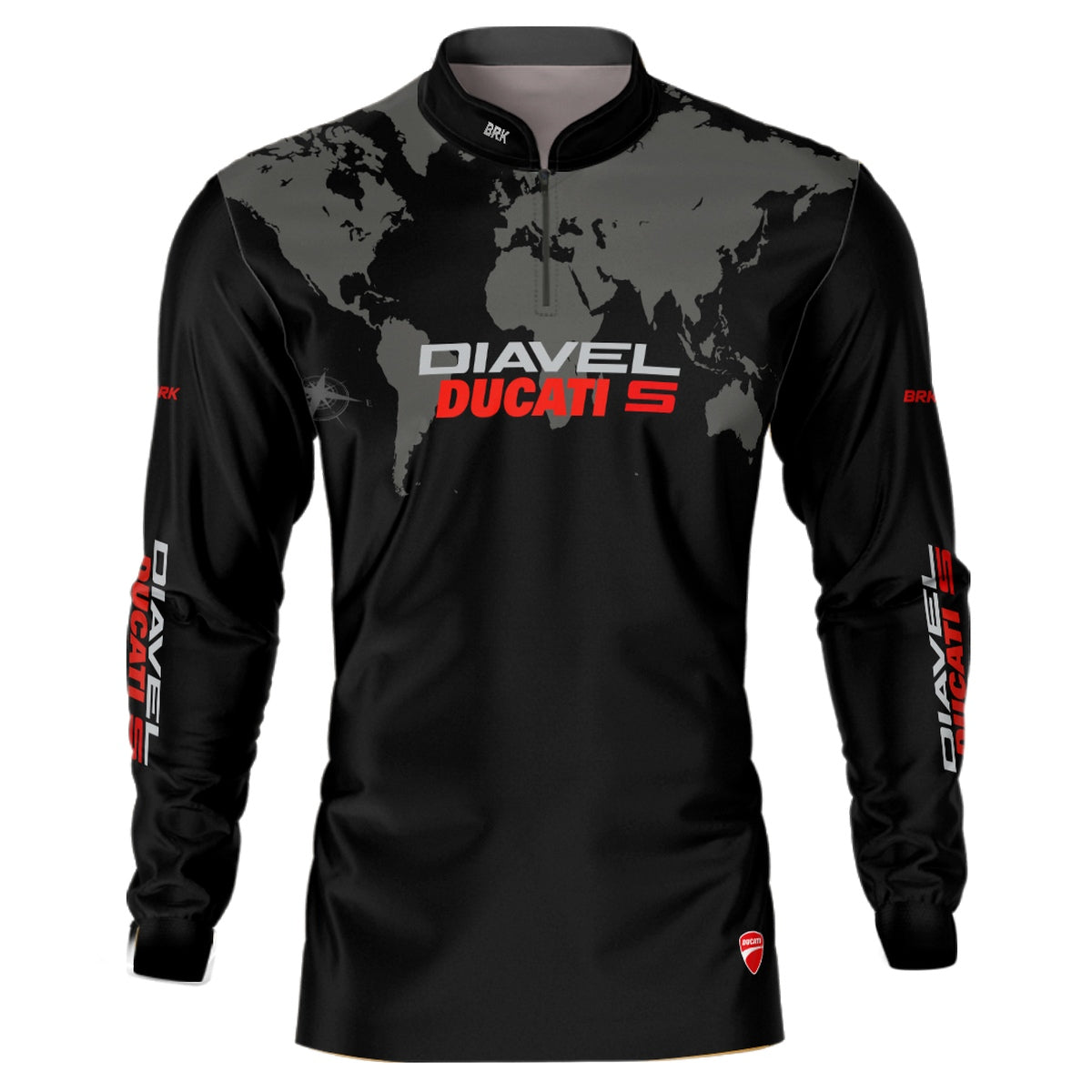 Camisa de Motociclismo Brk Ducati Diavel com Proteção UV50+