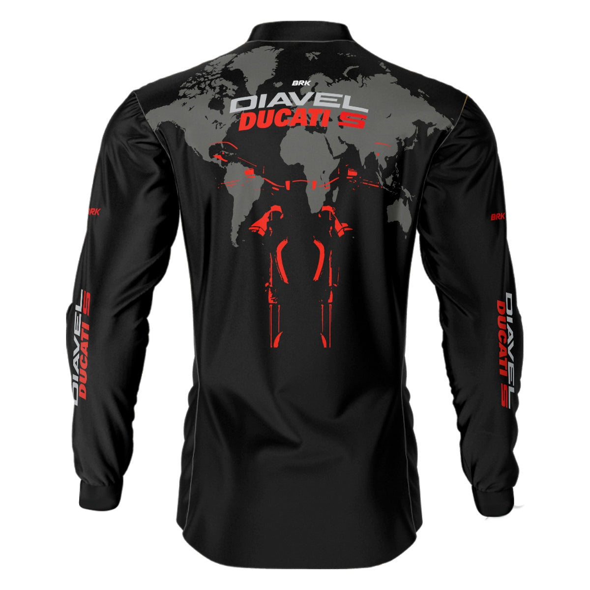 Camisa de Motociclismo Brk Ducati Diavel com Proteção UV50+