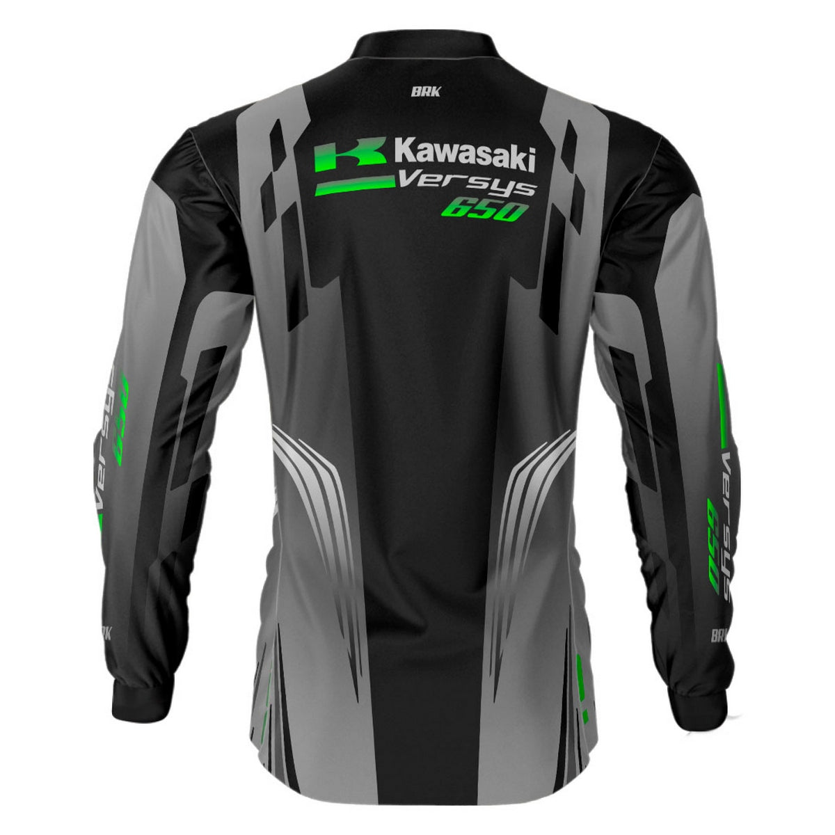 Camisa de Motociclismo Brk Kawasaki Versys 650 com Proteção UV50+