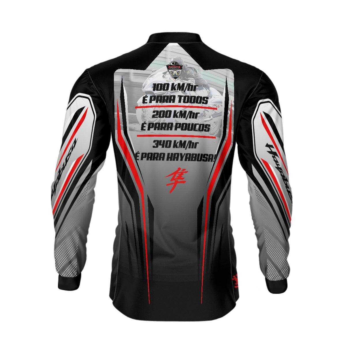 Camisa de Motociclismo Brk Irmandade Hayabusa 2019 com Proteção UV50+