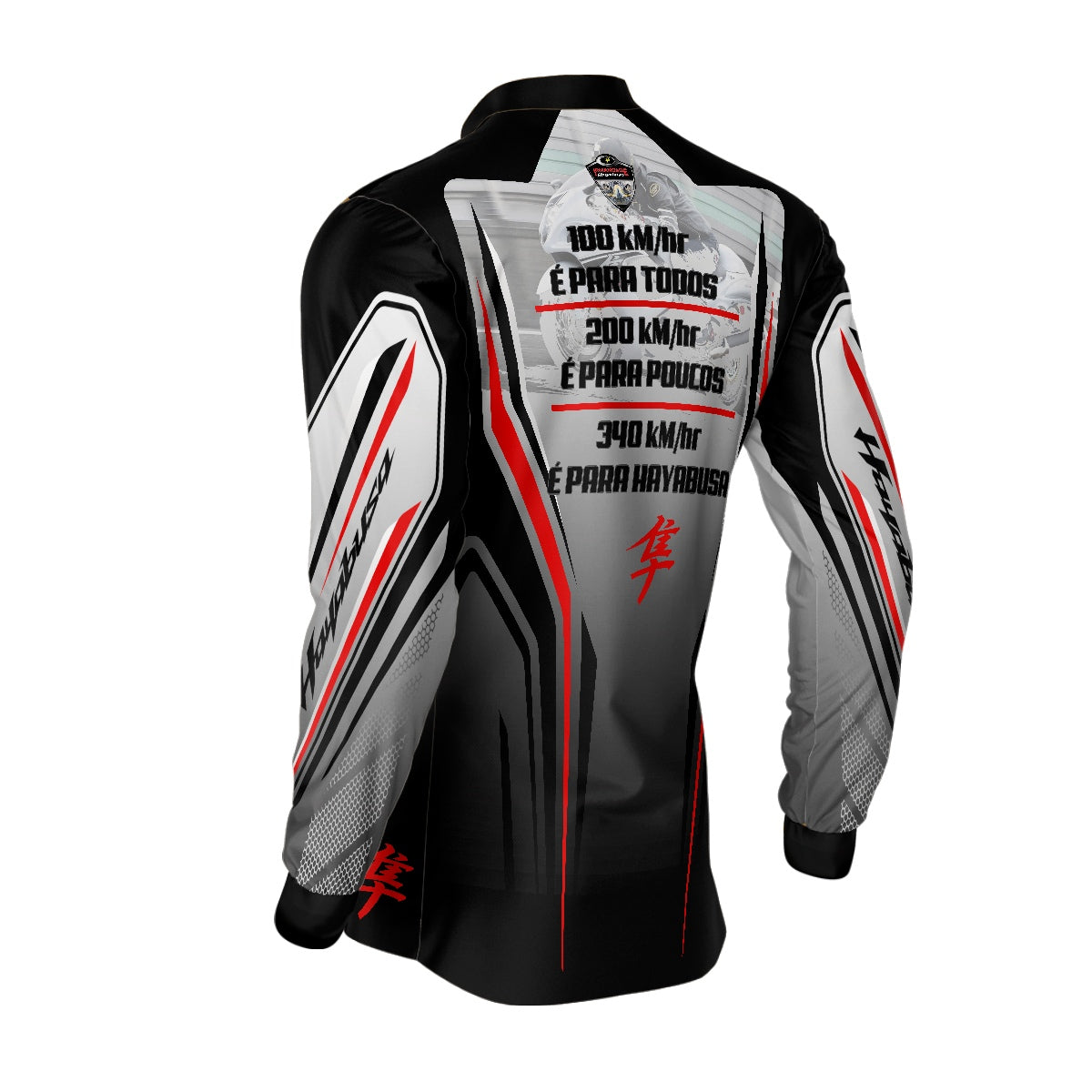 Camisa de Motociclismo Brk Irmandade Hayabusa 2019 com Proteção UV50+