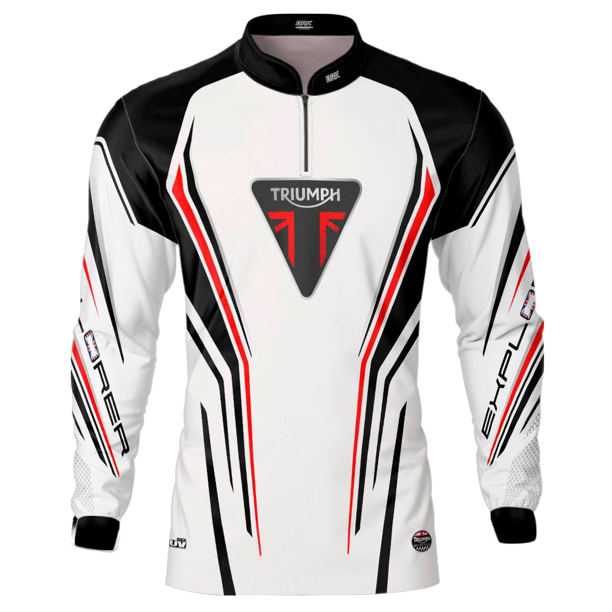 Camisa de Motociclismo Brk Big Trail Explorer com Proteção UV50+