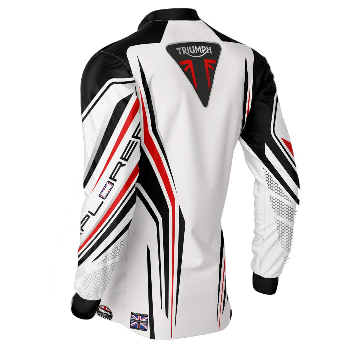 Camisa de Motociclismo Brk Big Trail Explorer com Proteção UV50+
